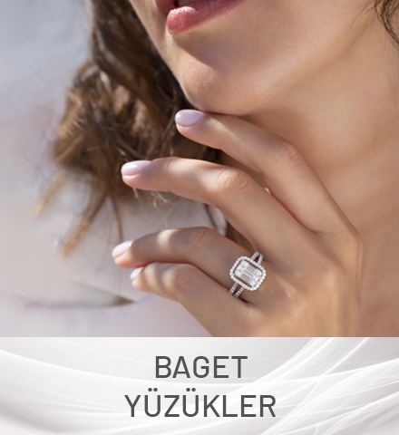 Baget Pırlanta Yüzükler