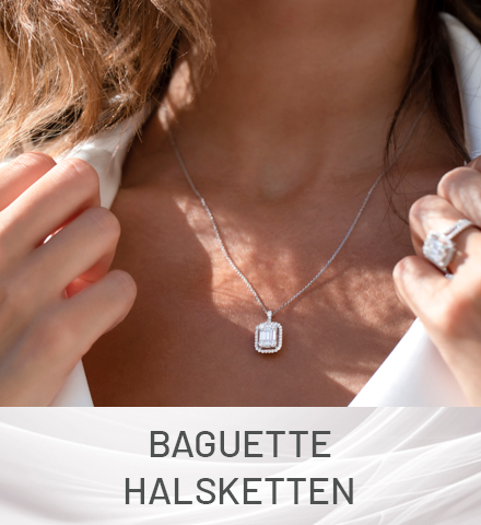 Baguette Diamant Halsketten