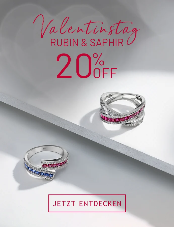 Rubin & Saphir Valentinstag