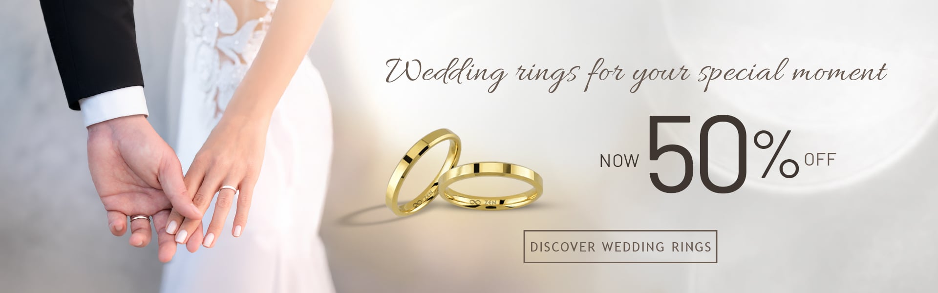 Wedding Rings 50%