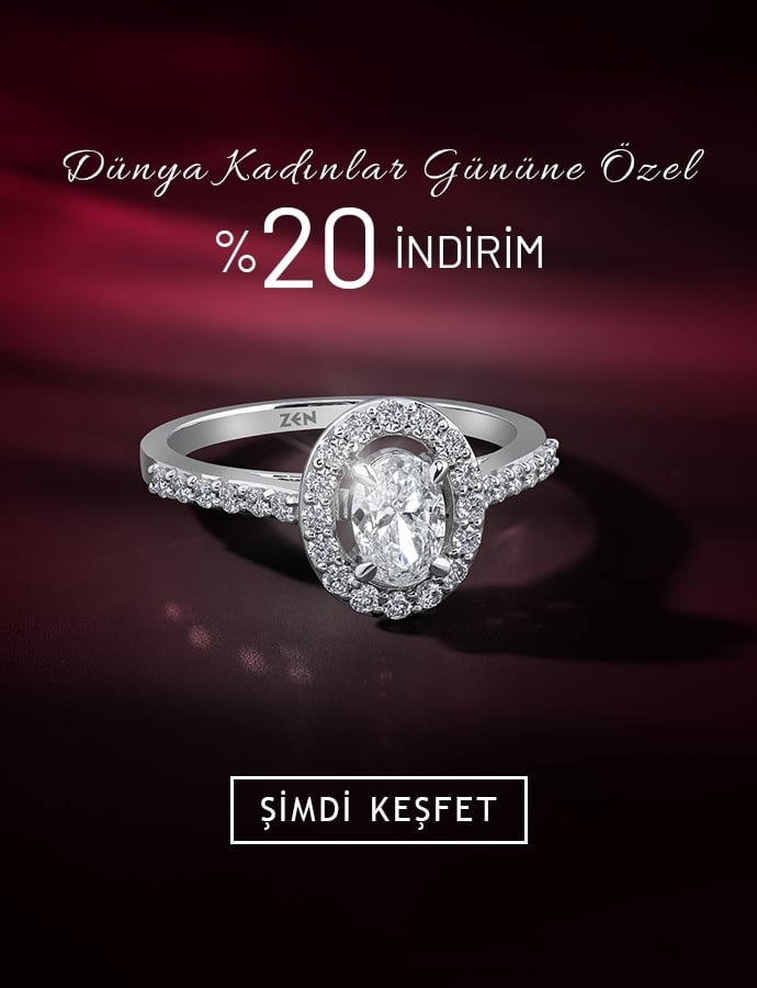 Kadınlar Günü Oval Tasarım