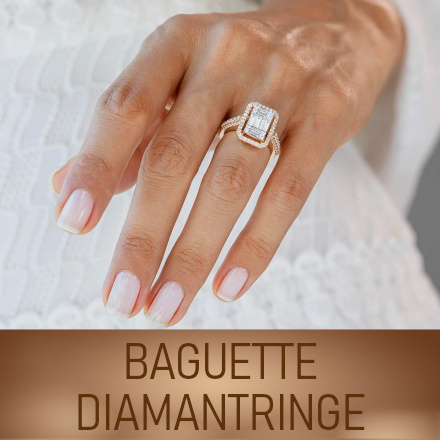 Baguette Diamantringe