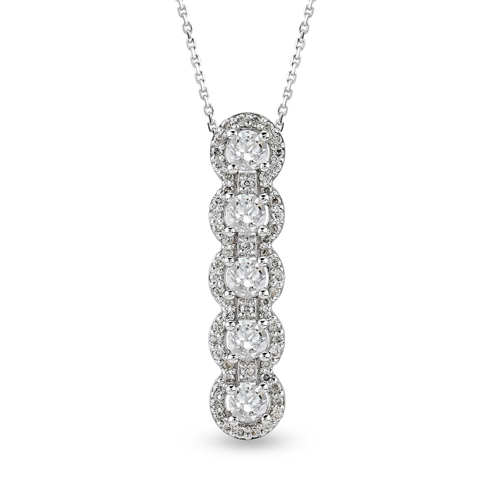 0.51 ct. Design Diamant Halskette