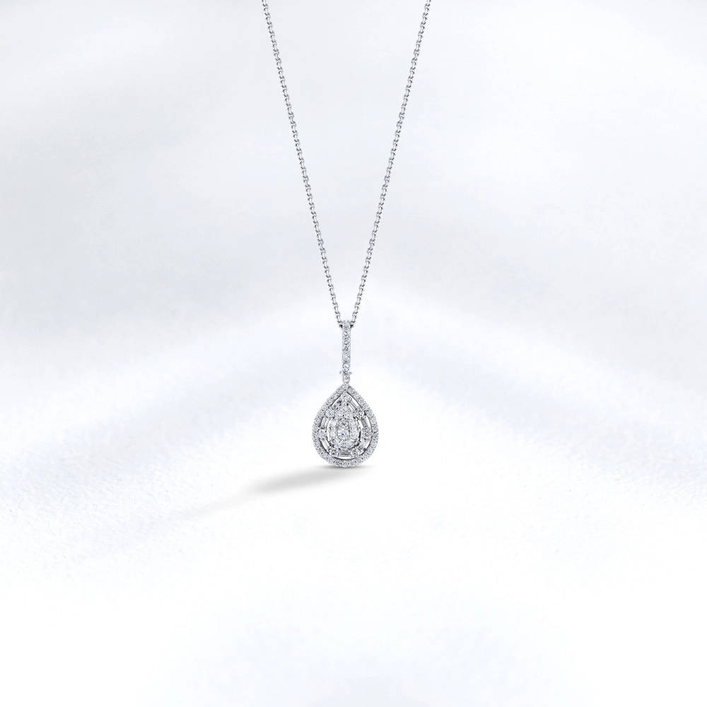 1.02 ct. Design Diamant Halskette