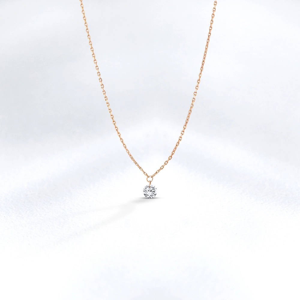0.08 ct. Design Diamant Halskette