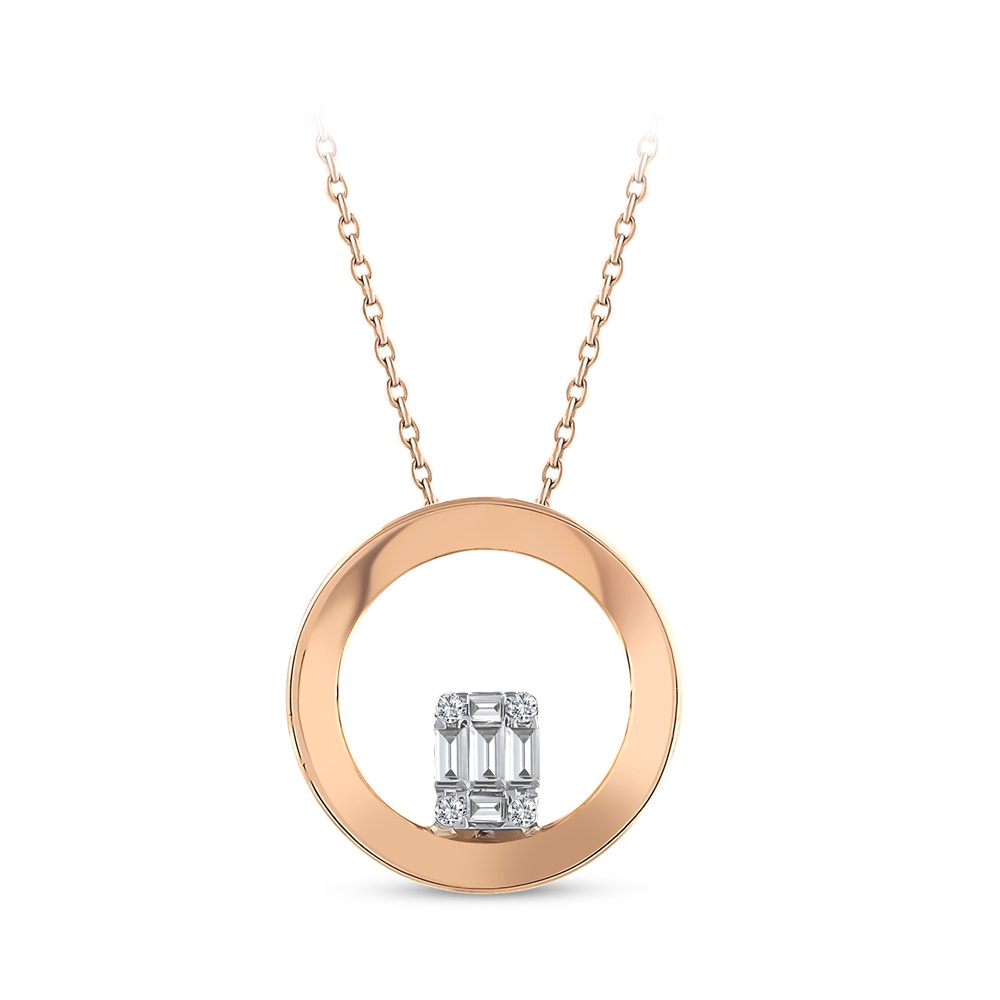 0.20 ct. Design Diamant Halskette