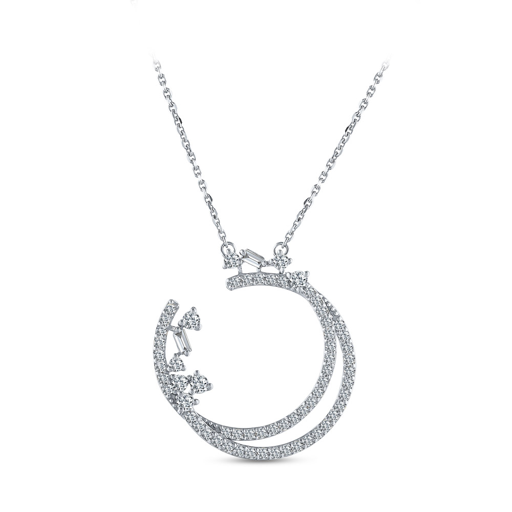 0.61 ct. Design Diamant Halskette