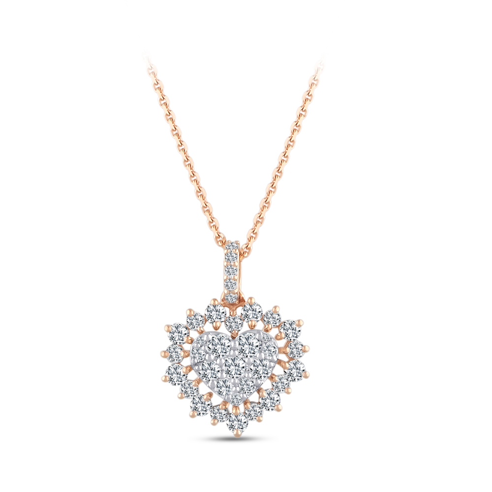 0.79 ct. Design Diamant Halskette