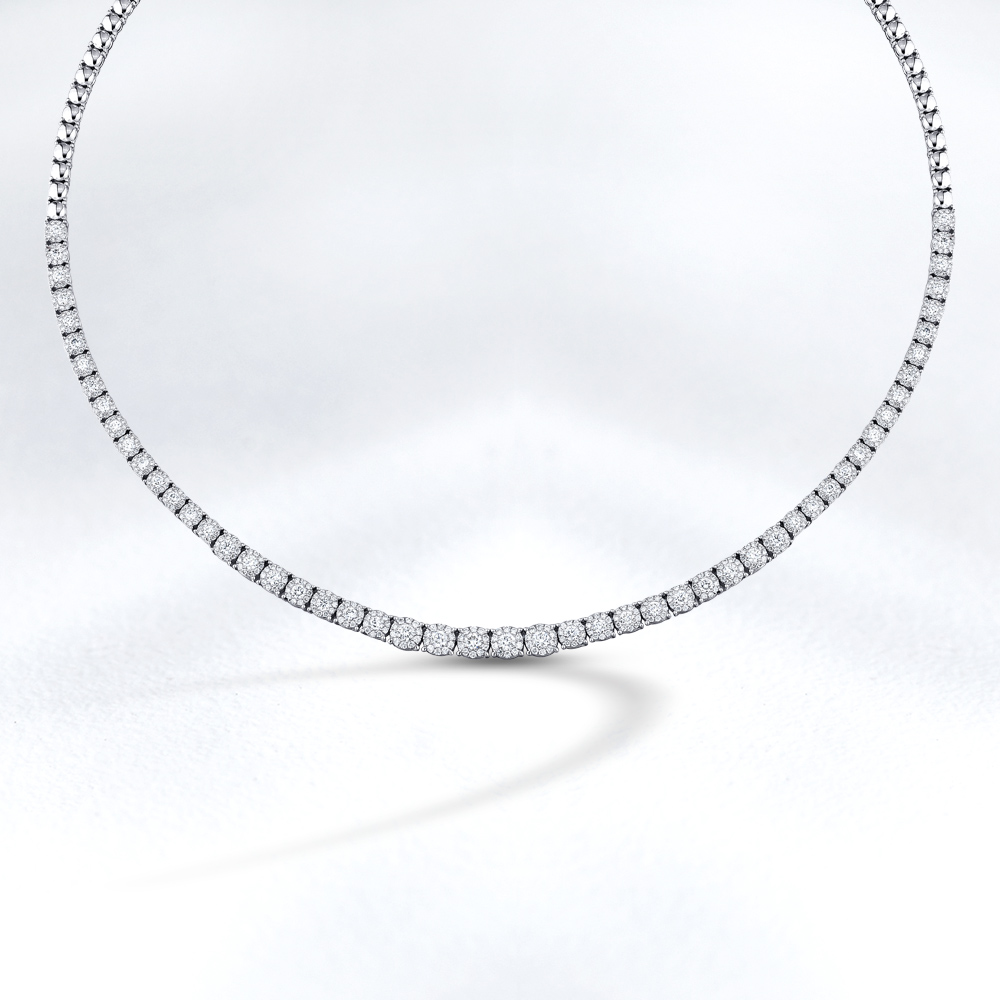 Tennis Diamant Halskette