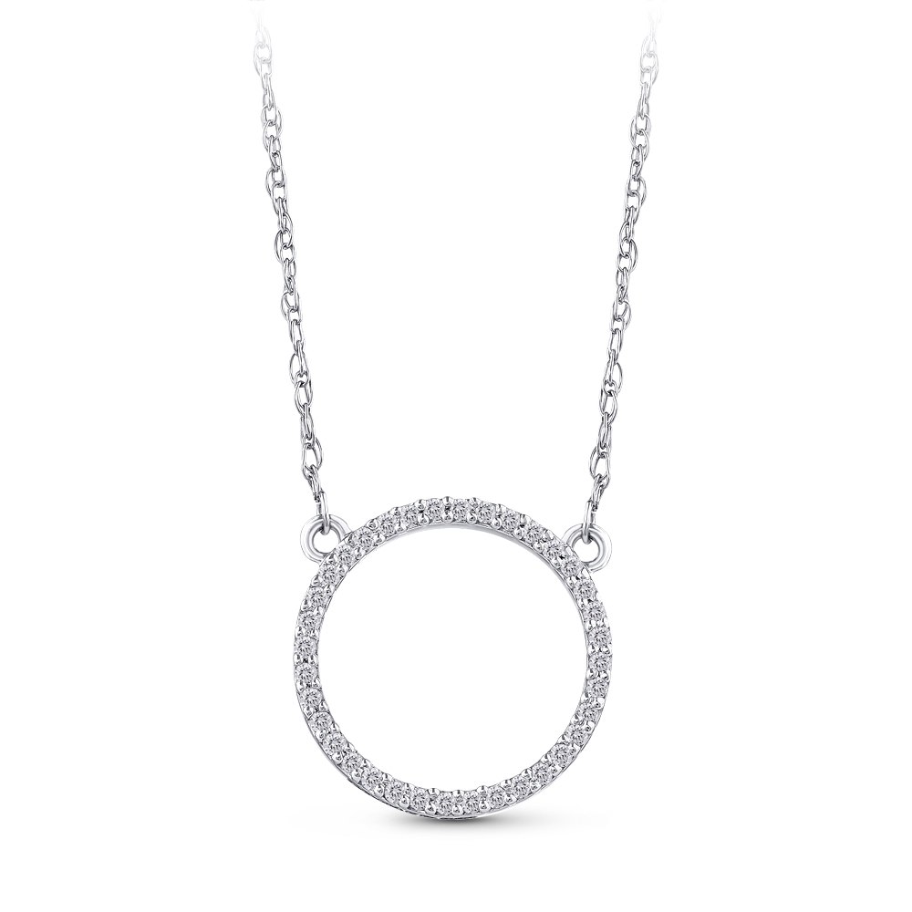 0.09 ct. Design Diamant Halskette
