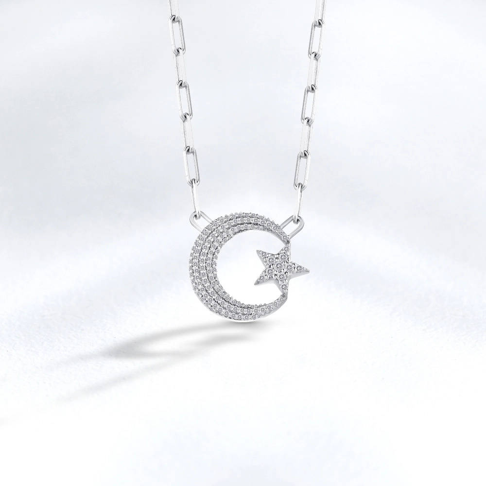 0.34 ct. Design Diamant Halskette