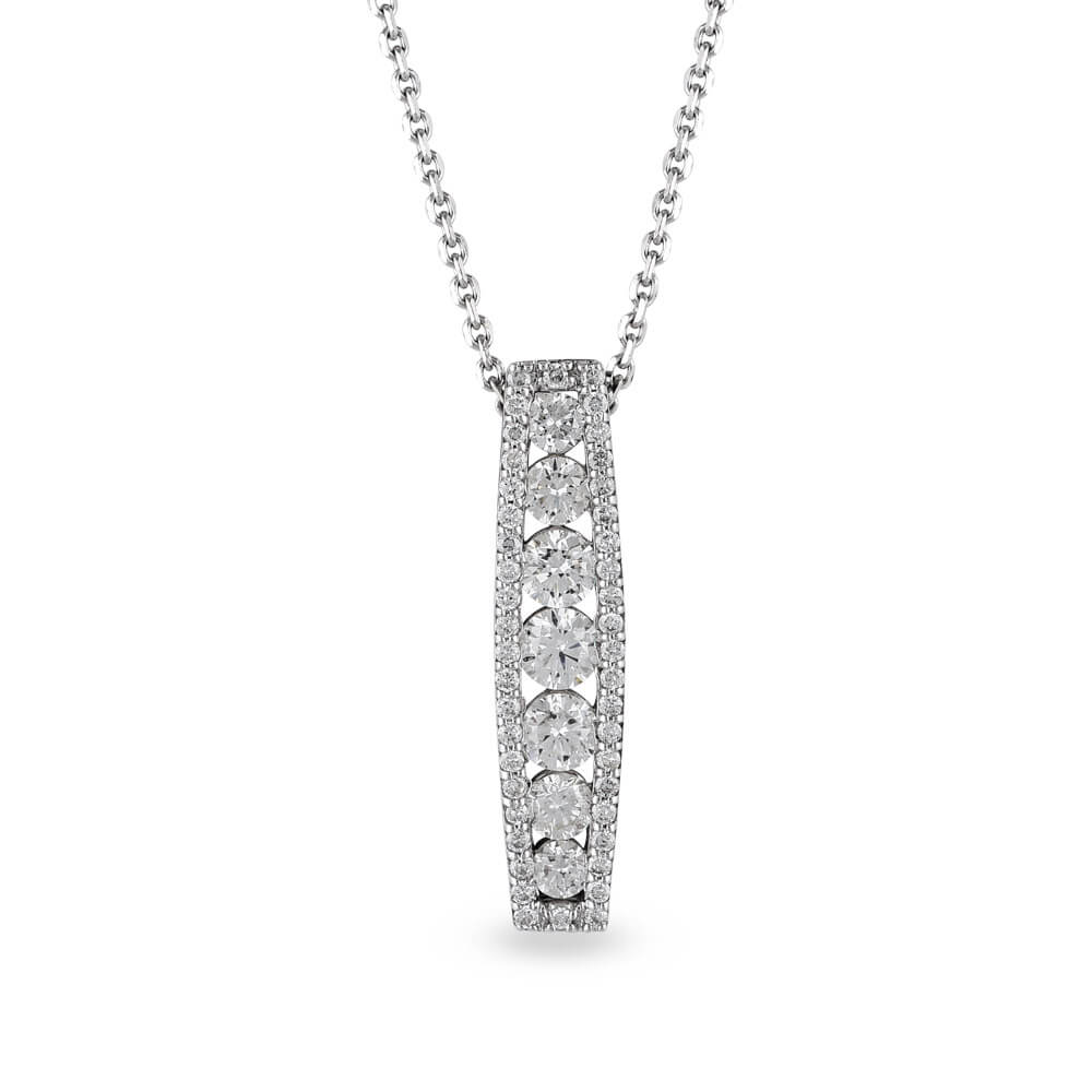 0.58 ct. Design Diamant Halskette