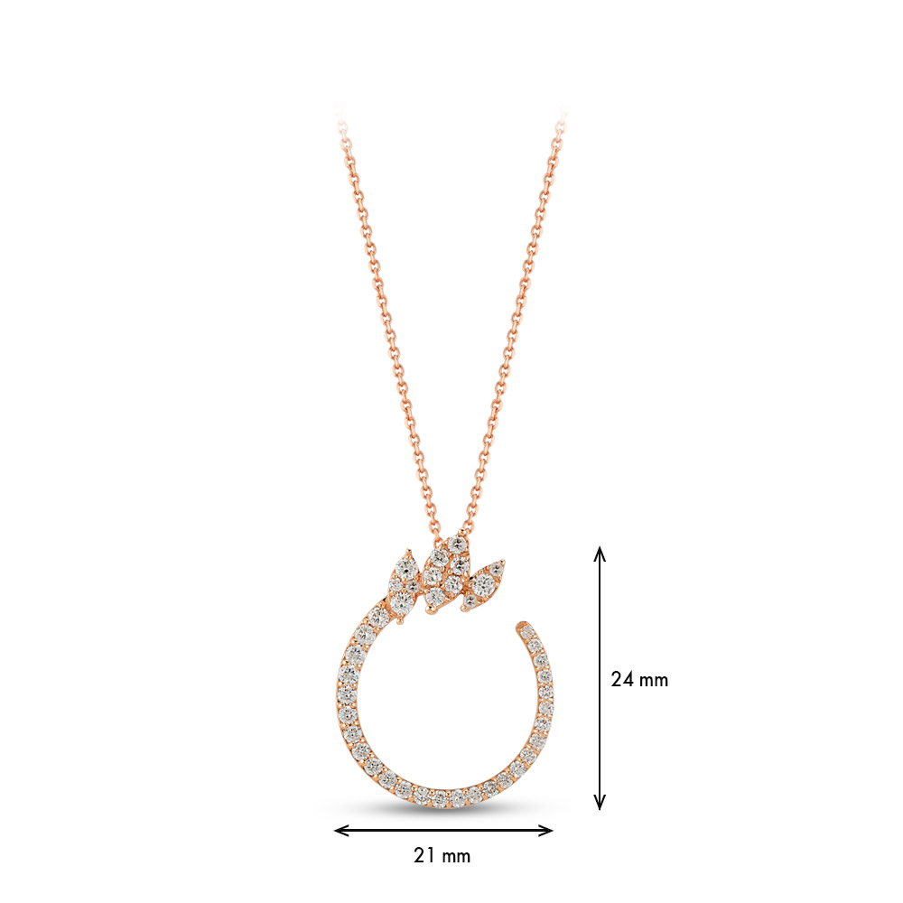 0.71 ct. Design Diamant Halskette