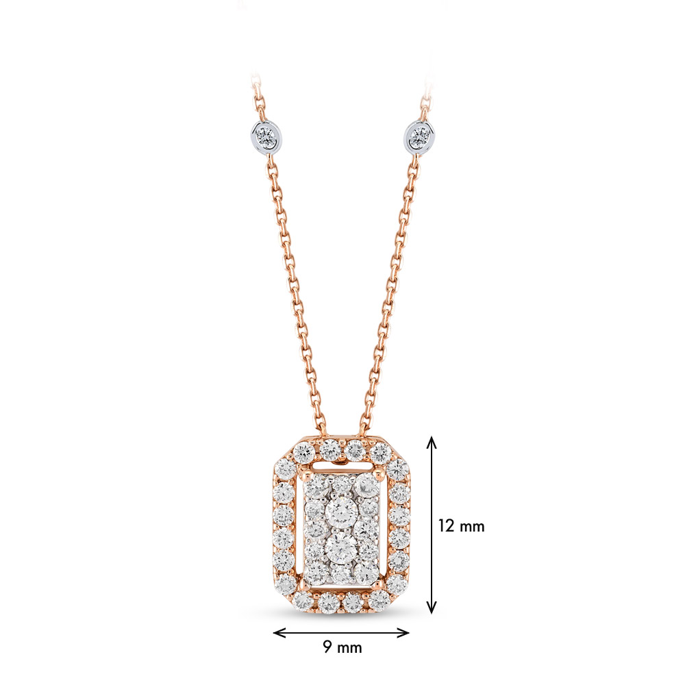 0.60 ct. Design Diamant Halskette