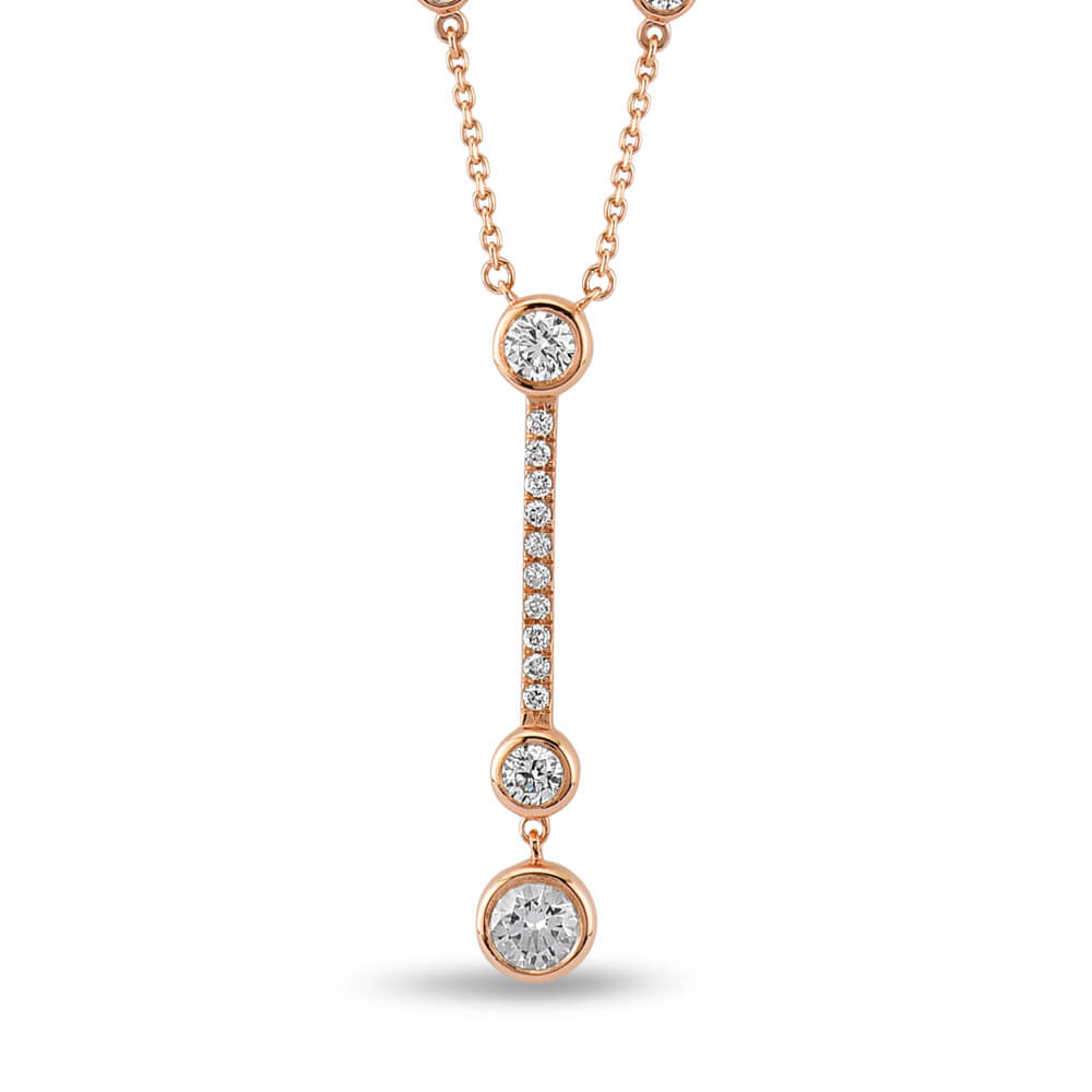 0.62 ct. Design Diamant Halskette