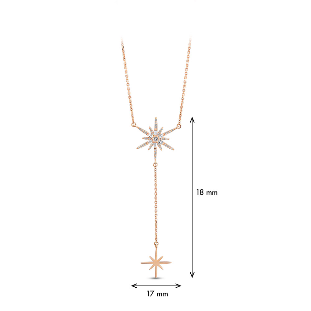 0.20 ct. Design Diamant Halskette
