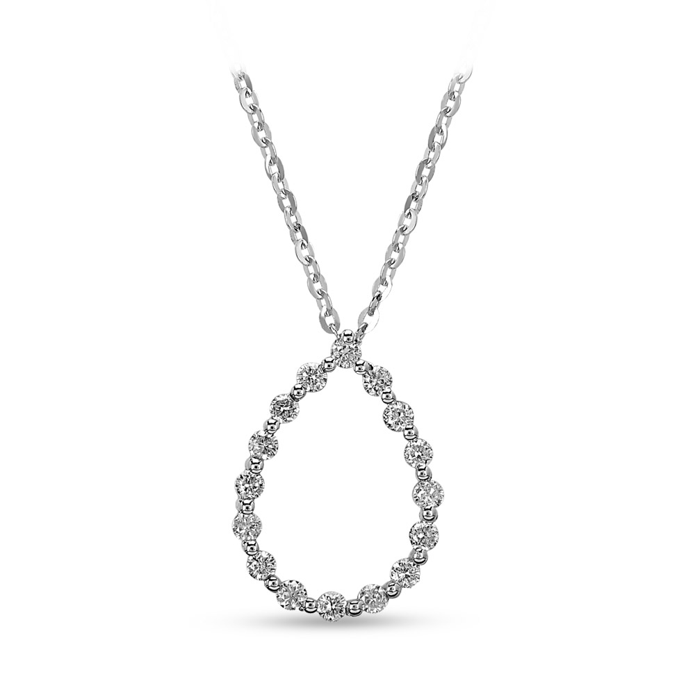 0.16 ct. Design Diamant Halskette