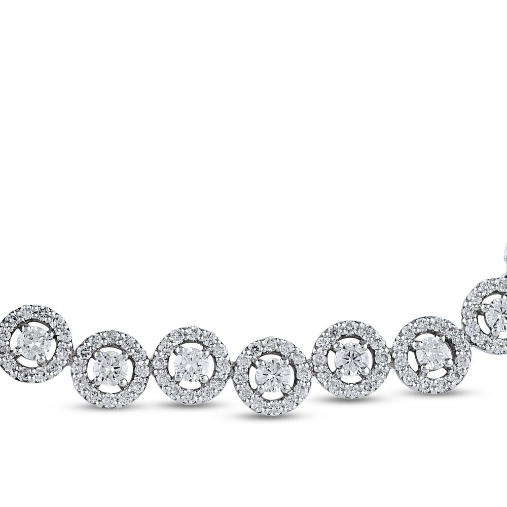0.77 ct. Design Diamant Halskette