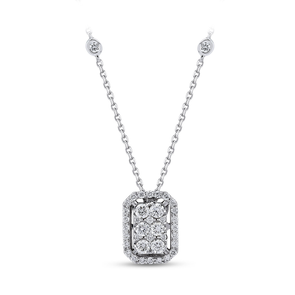 0.47 ct. Design Diamant Halskette