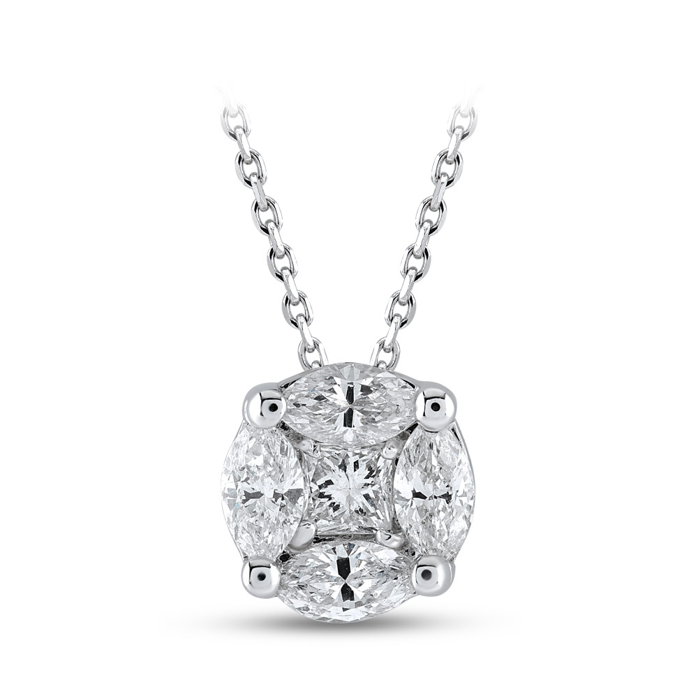 0.28 ct. Design Diamant Halskette
