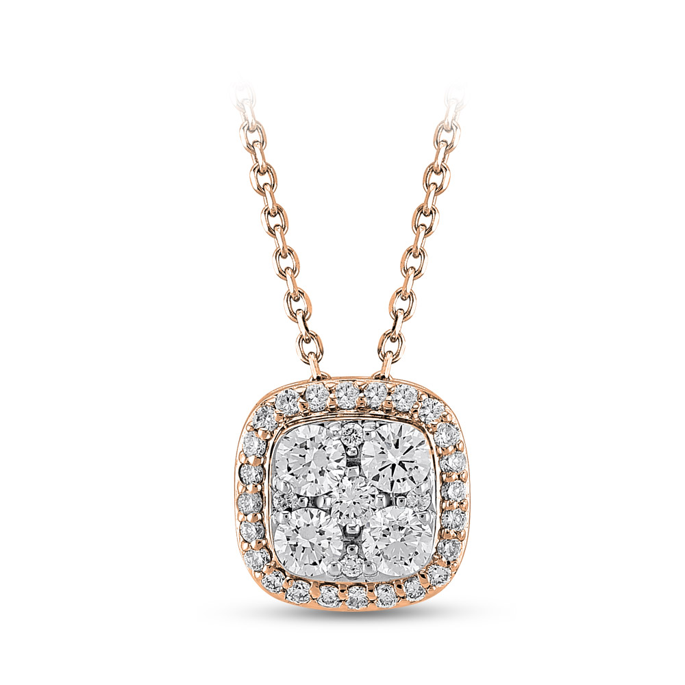 0.52 ct. Design Diamant Halskette