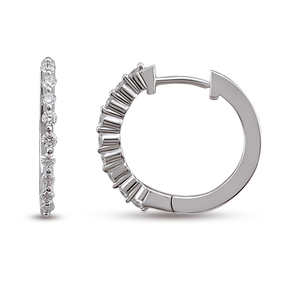 0.34 ct. Design Diamant Ohrring