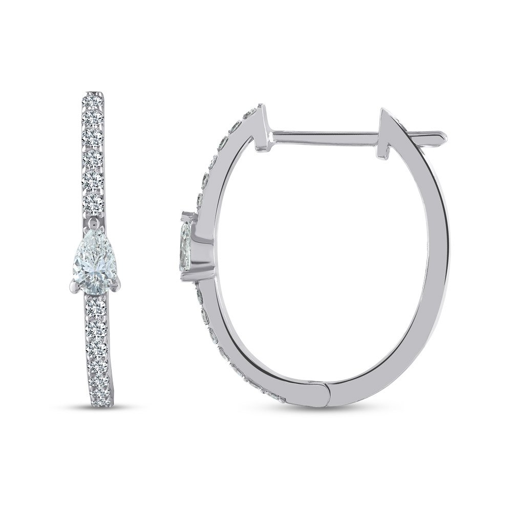0.51 ct. Design Diamant Ohrring