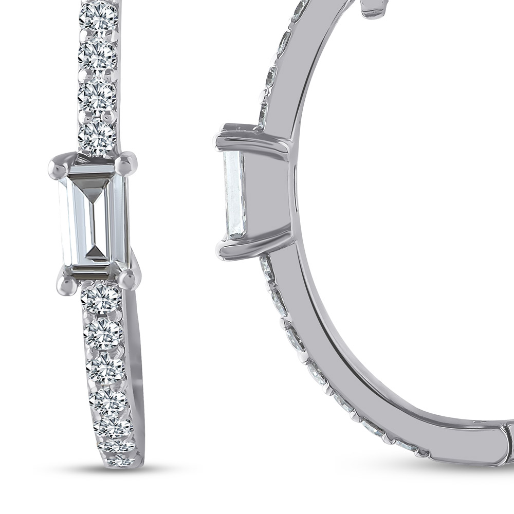 0.70 ct. Design Diamant Ohrring