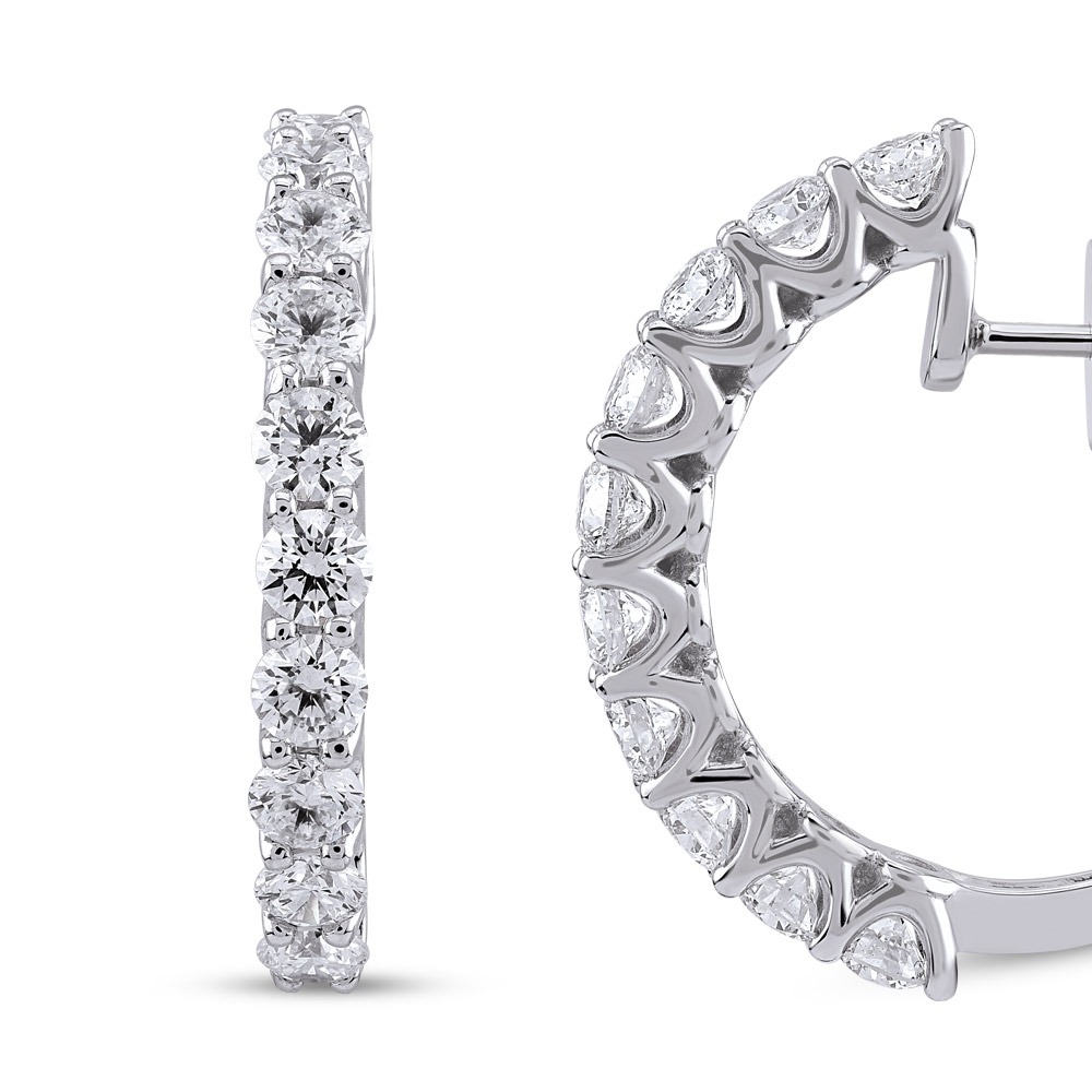 1.60 ct. Design Diamant Ohrring