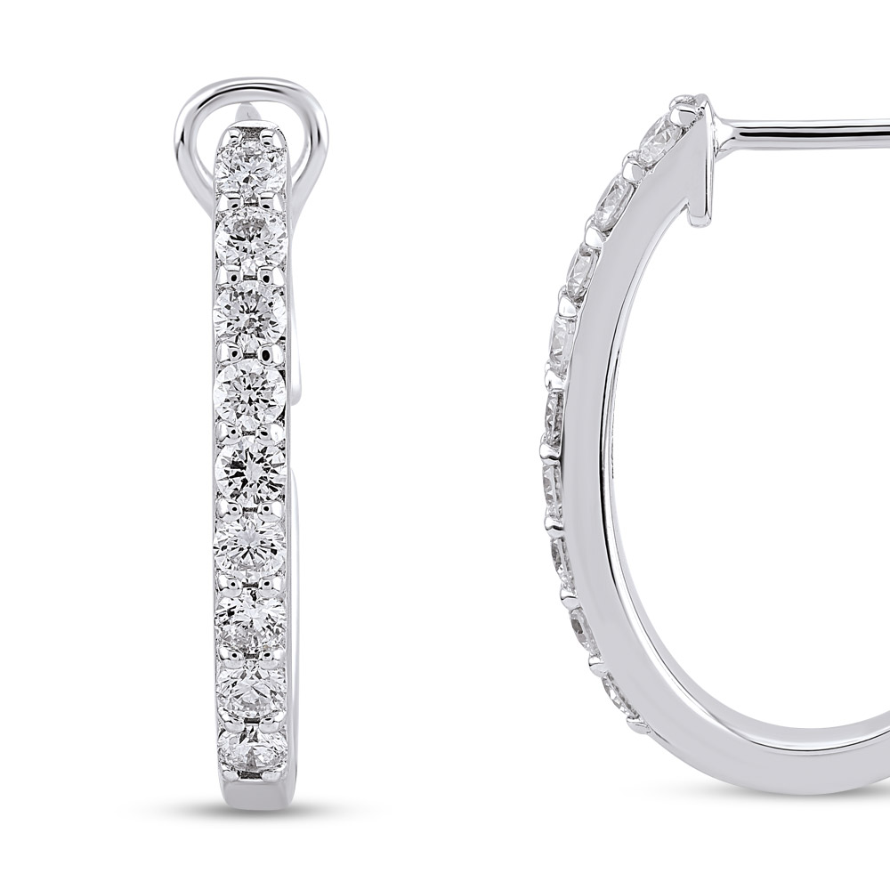 0.70 ct. Design Diamant Ohrring