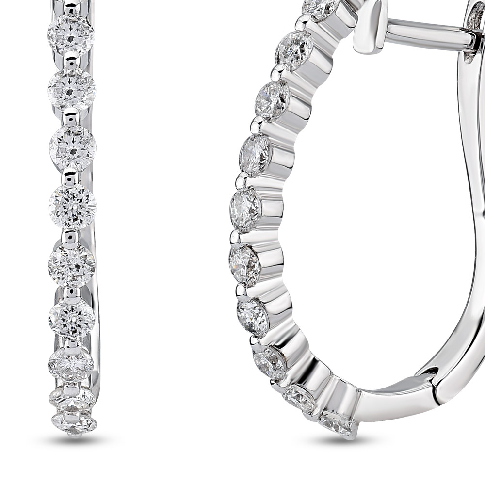 0.50 ct. Design Diamant Ohrring