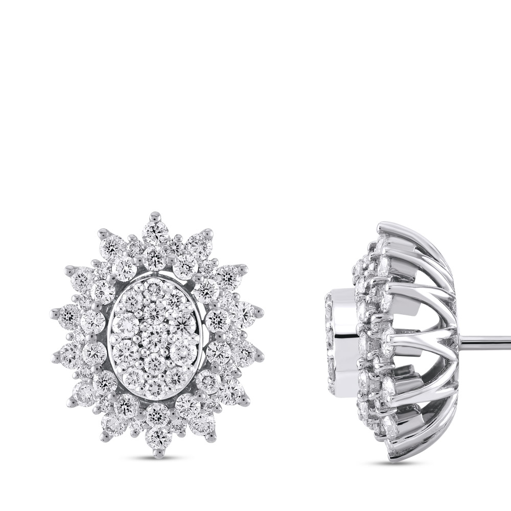 1.35 ct. Design Diamant Ohrring