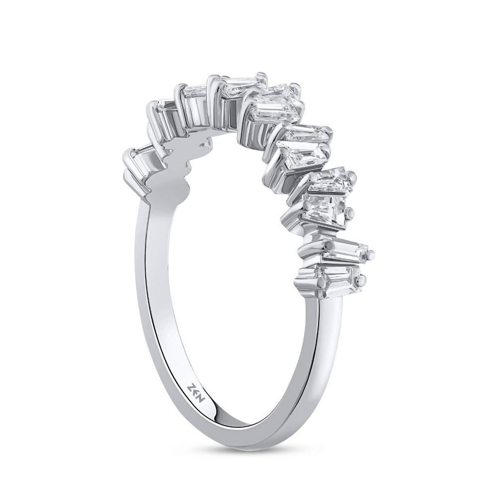 0.50 ct. Trapez Diamant Ring