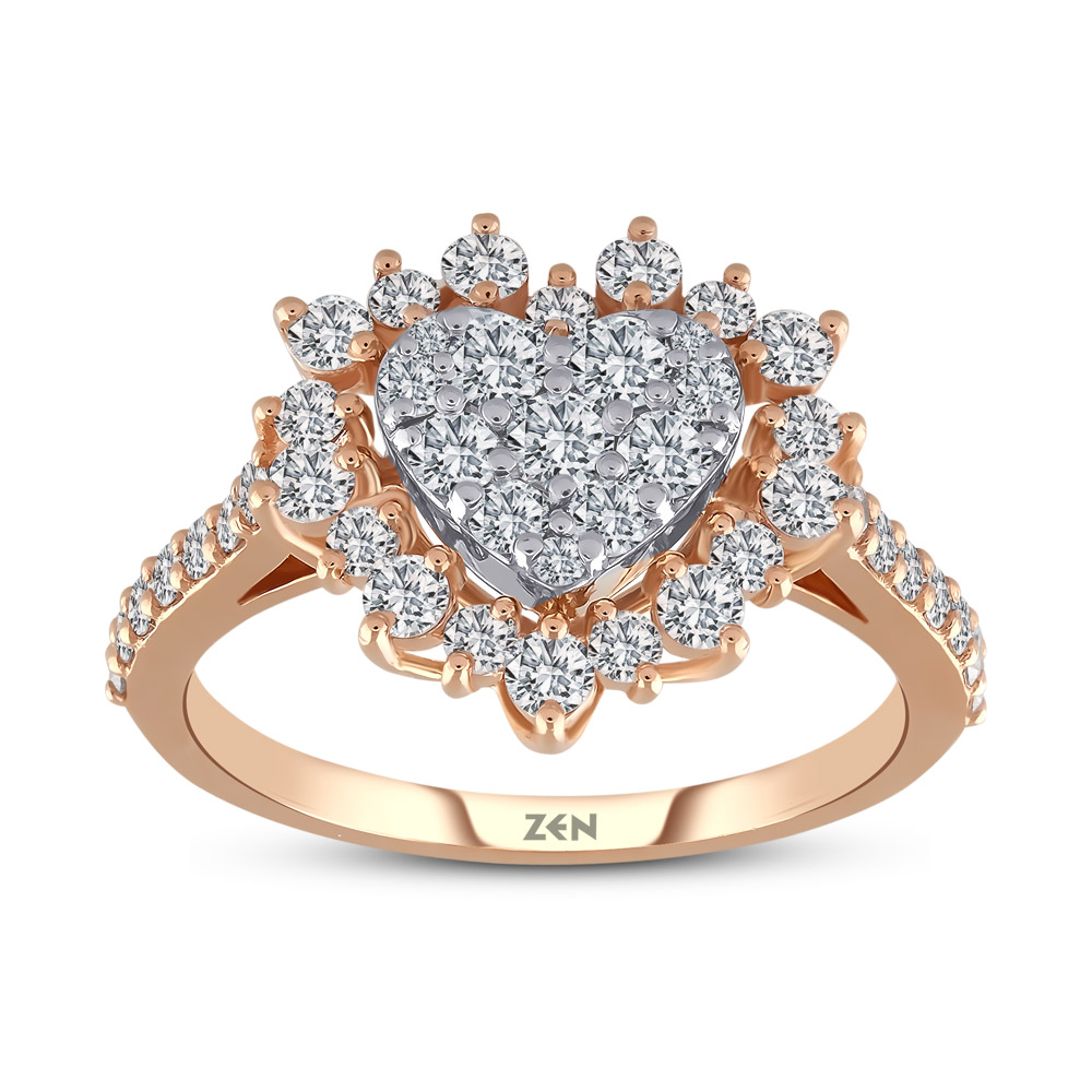 0.97 ct. Design Diamant Ring
