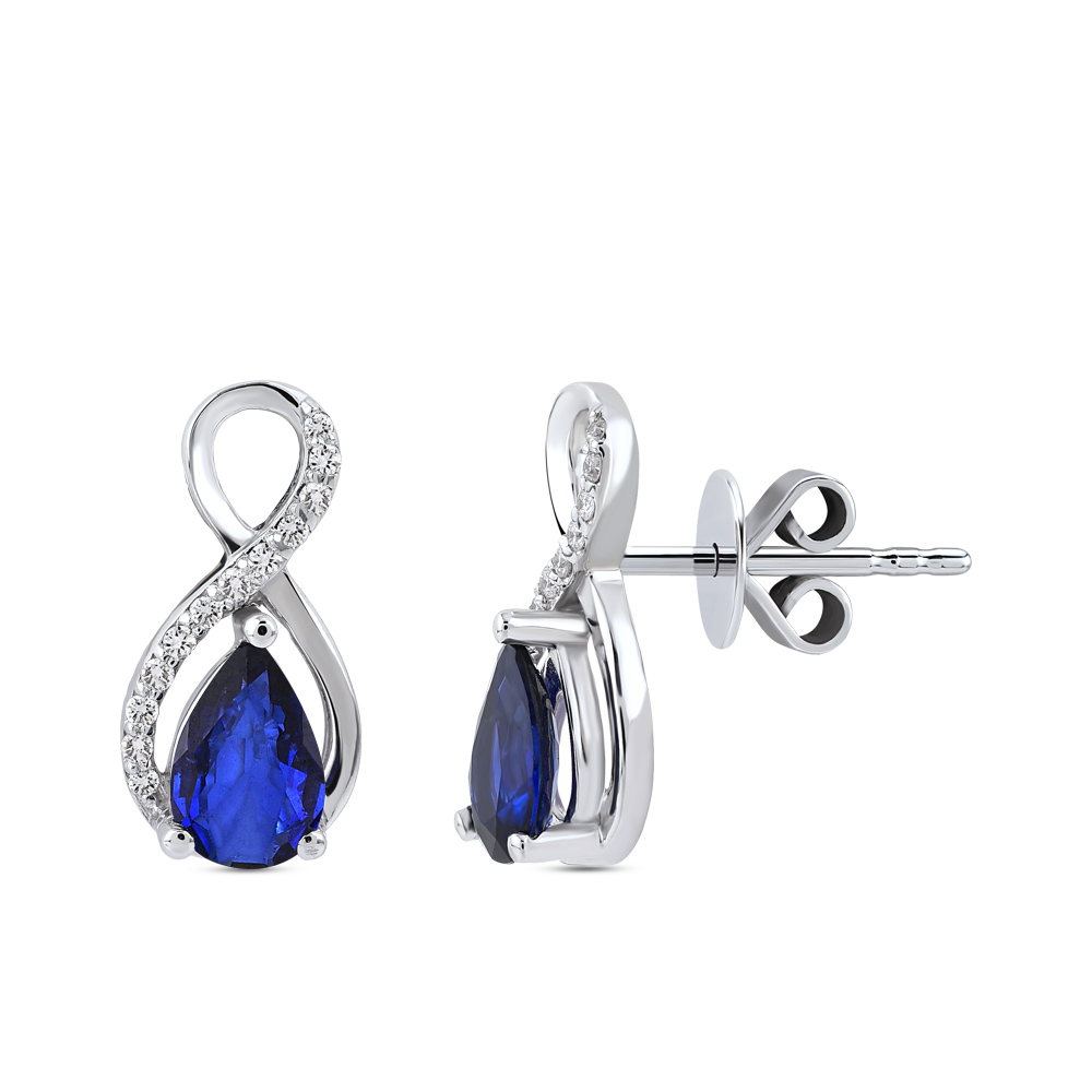 Sapphire Stud Earrings