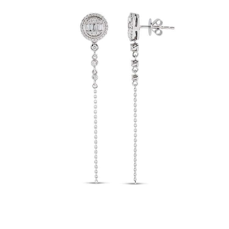 Design Diamond Earrings