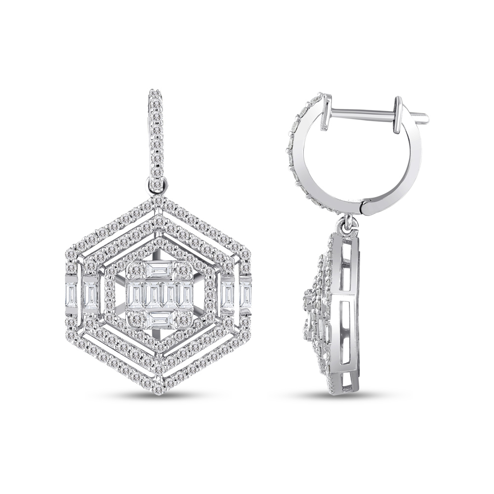 Design Diamond Earrings