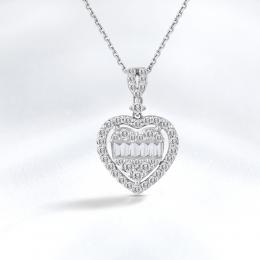 Heart Diamond Necklace