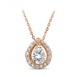 Rose-Cut Diamant Halskette