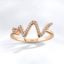 Rythm of Love Diamond Ring