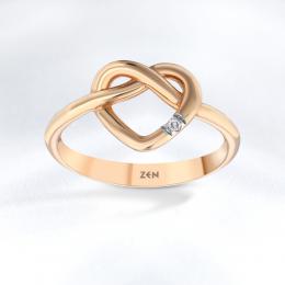 Herz Design Ring