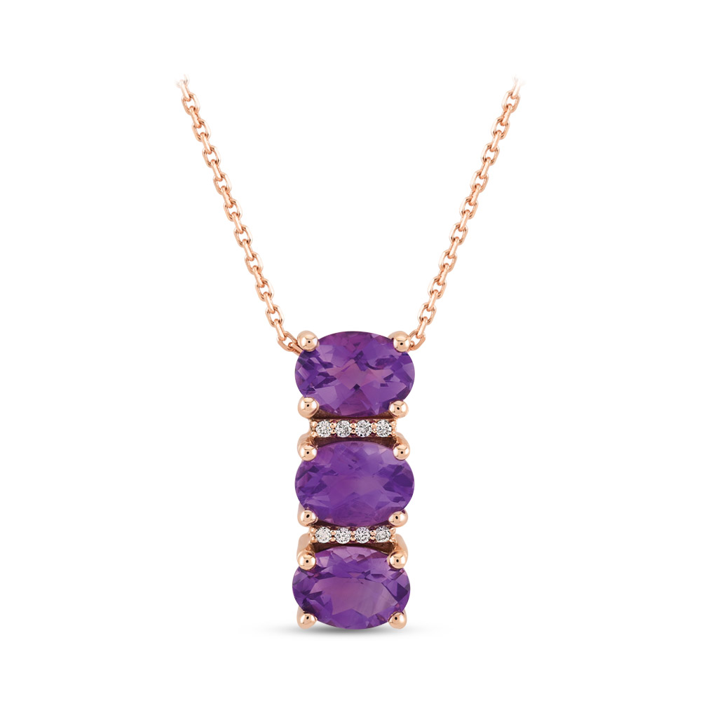 Amethyst Halskette