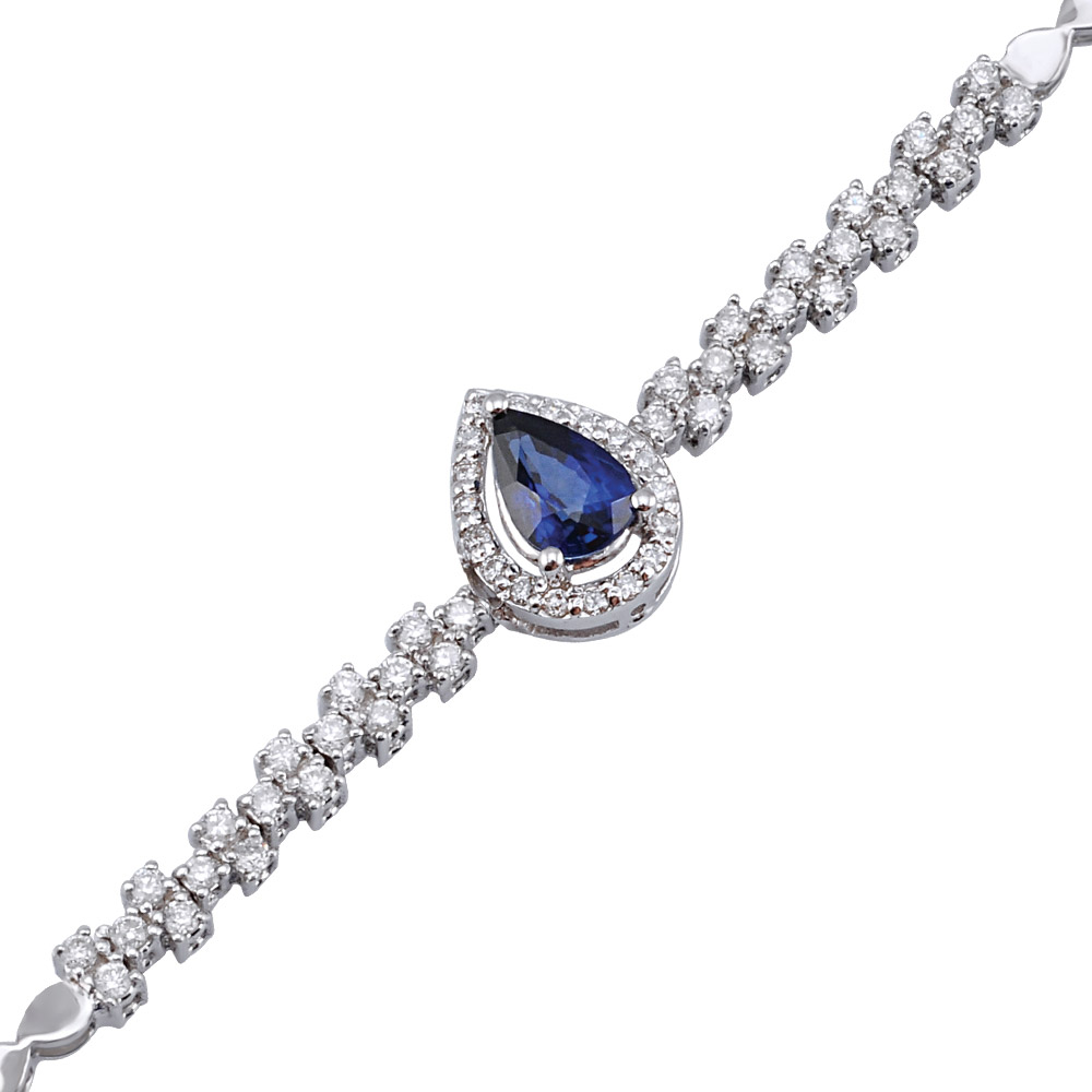 Saphir Armband