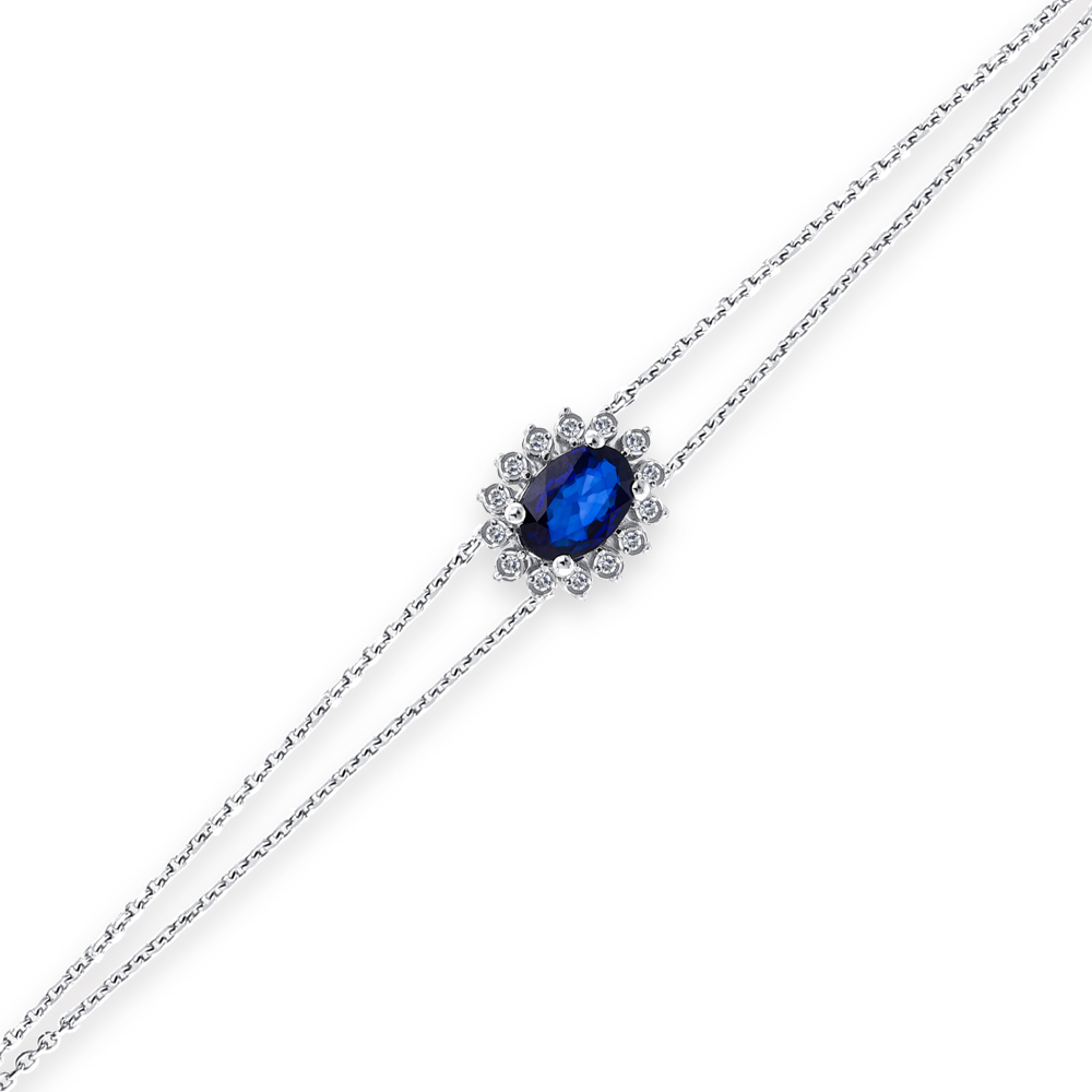 Saphir Armband