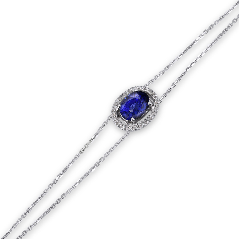 Saphir Armband