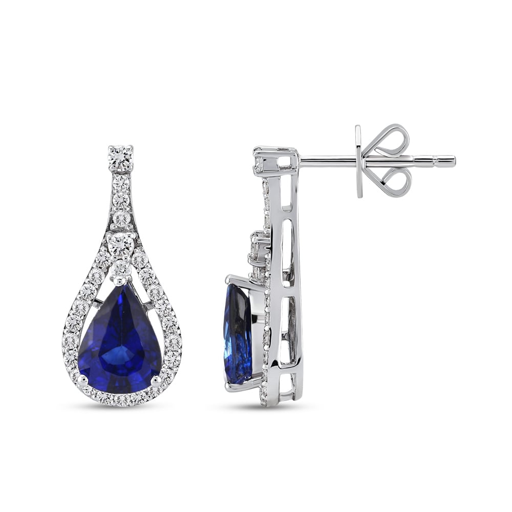 Sapphire Earrings