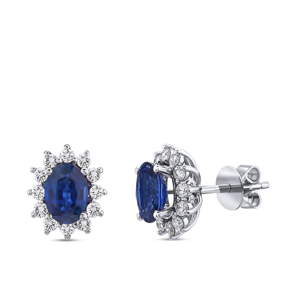 Sapphire Stud Earrings