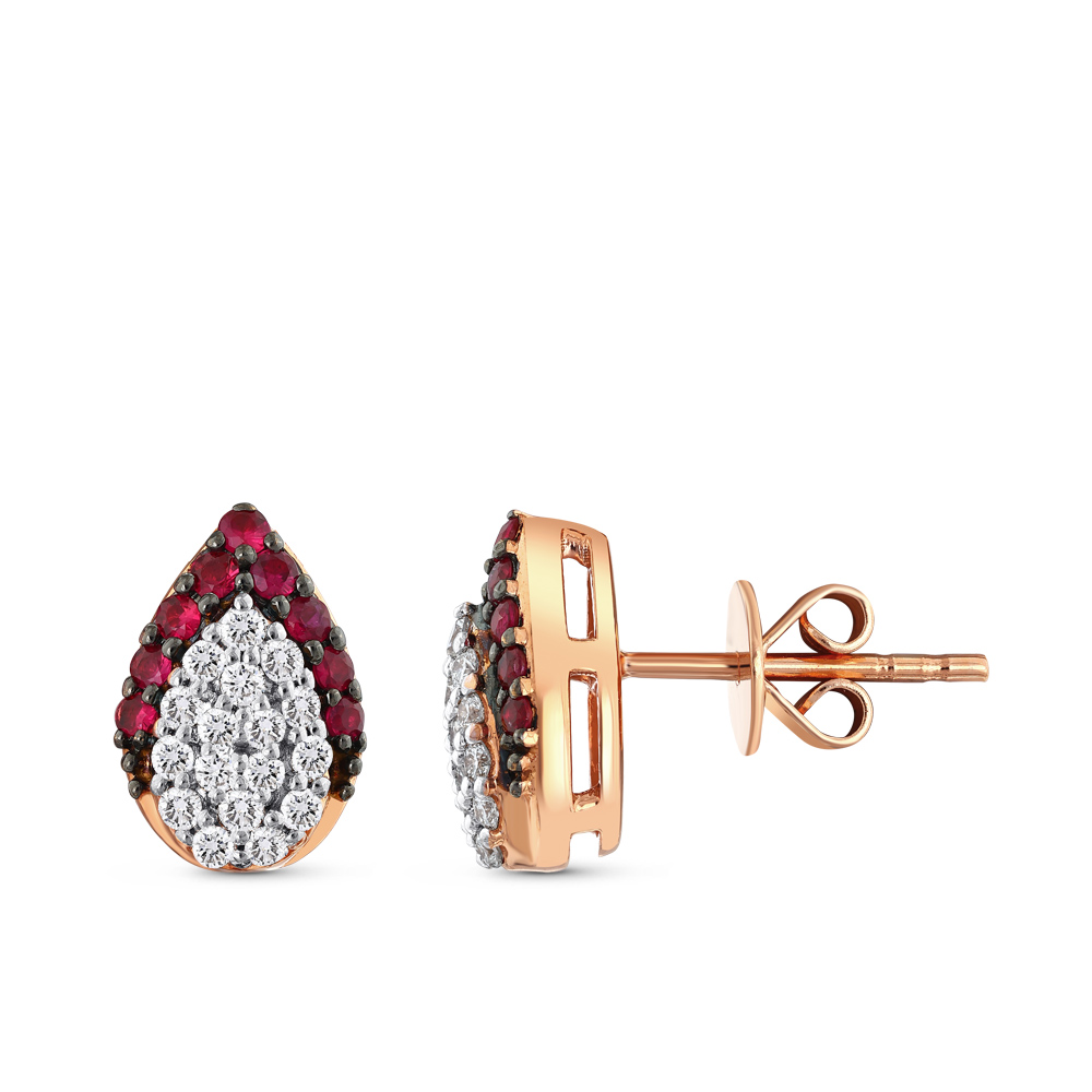 Ruby Earrings