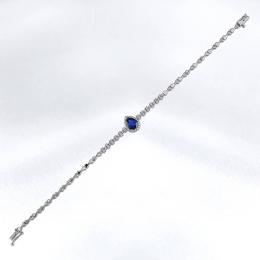 Saphir Diamant Armband