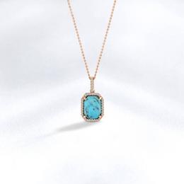 Turqouse Diamond Necklace